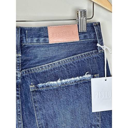 Pistola  Cassie Super High Rise Straight Leg Crop Jean Size 28 NWT