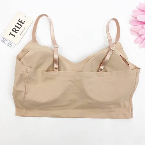 Krass&co True & . True Body Lift Triangle Adjustable Strap Bra: Desert Nude Tan