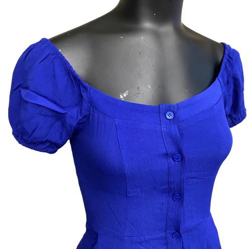 Yumi Kim NEW  ROYAL BLUE MERCER STREET Dress Size XXS