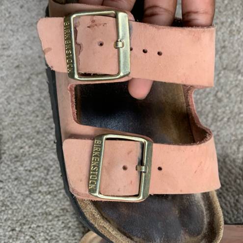 Birkenstock Pink Platform Sandals