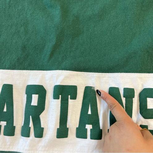 Spirit Jersey  Michigan State University Spartans Small Long Sleeve Green White