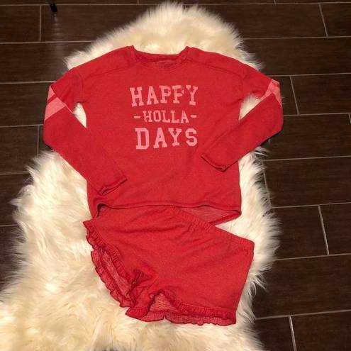 Grayson Threads  Holiday Happy Holla Days Pj sz XS