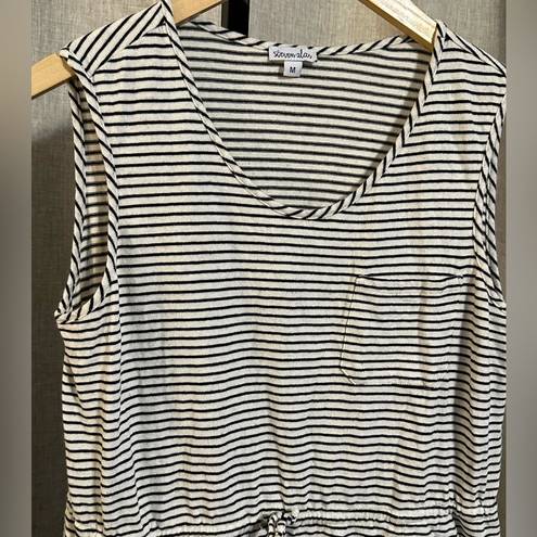 Steven Alan Steve Alan Sleeveless Striped Romper style dress - size medium