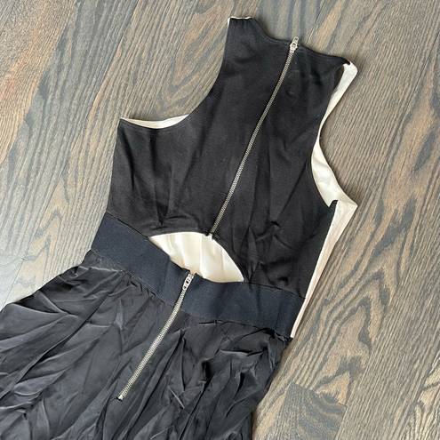 Michelle Mason  Leather Bodice Gown
