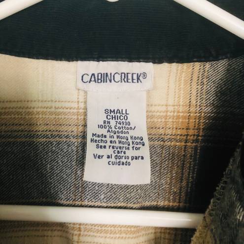 Cabin creek Neutral Plaid Jacket