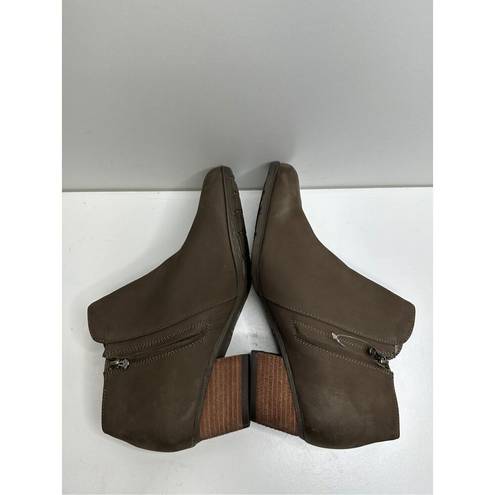 Blondo  Booties Villa Olive Suede Ankle Boot Size 12 Waterproof Brand New