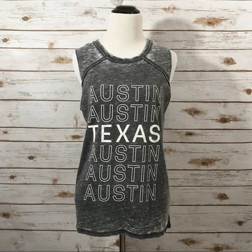 Grayson Threads Austin Texas Muscle Tank - Gray S