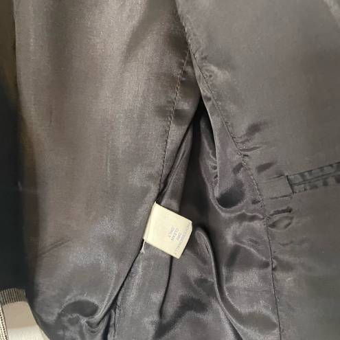 Houndstooth NWT APNY Vegan Leather Blazer  Black Size M