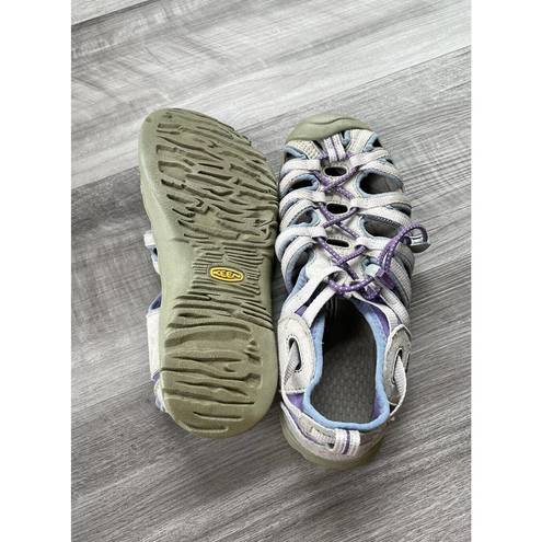 Keen  Purple Gray Vent Hiking Sandals Size 6 Closed Toe