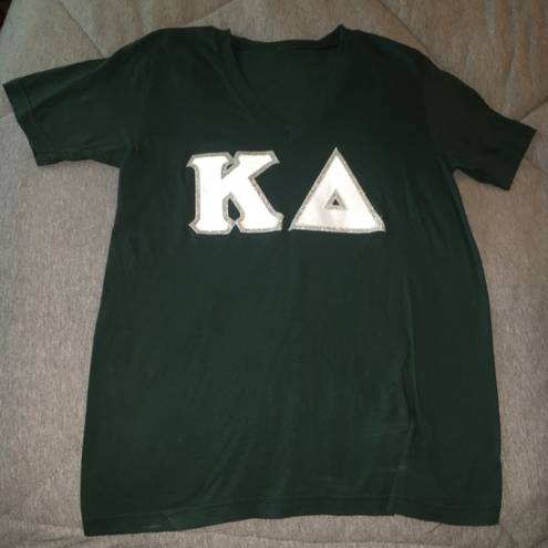 Kappa  Delta stitched letters