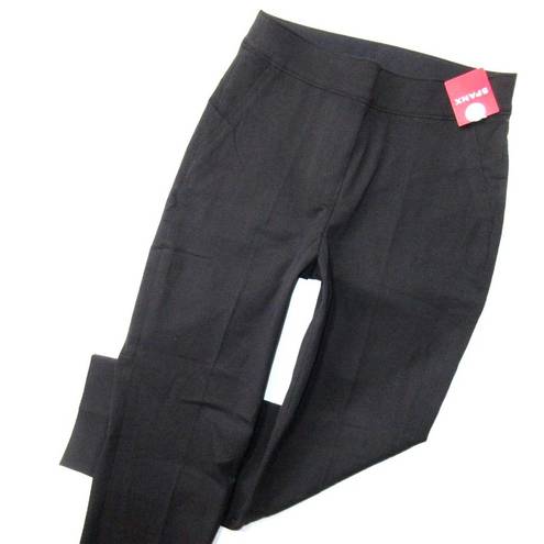 Spanx NWT  20365Q Polished Ankle Slim in Black Pull-on Shaping Crop Pants S