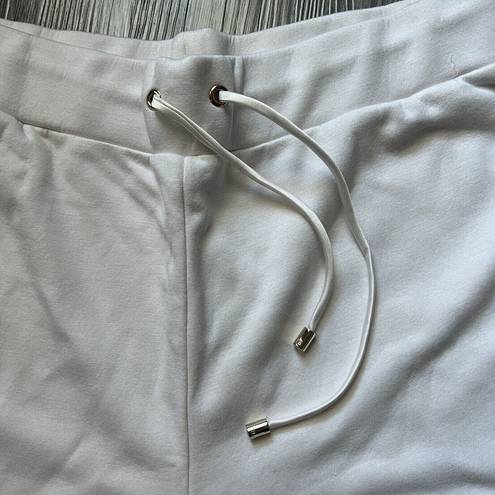 Ted Baker  Vveria Pants Womens Size 8 Relaxed Side Trim Joggers White