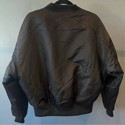 Good American NWT |  Satin Bomber Jacket