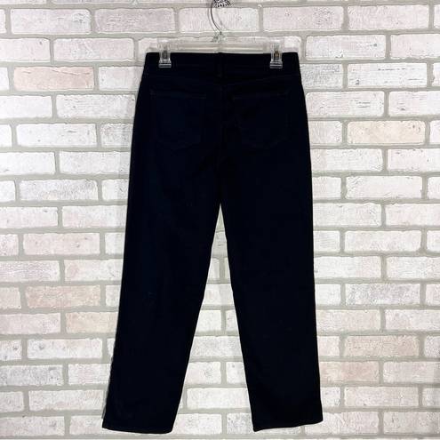 NYDJ  NWT Jenna Straight Ankle Jeans in Black Size 4