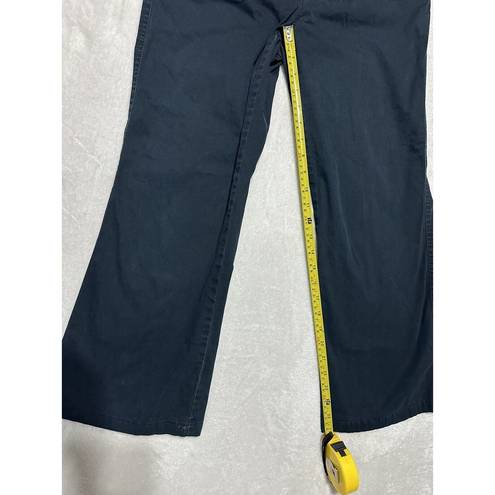 Lafayette 148  New York Women's Navy Blue Cotton Pants Size 8