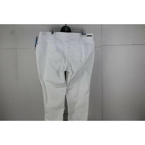 Lee ladies  Dungarees white jeans size 22W