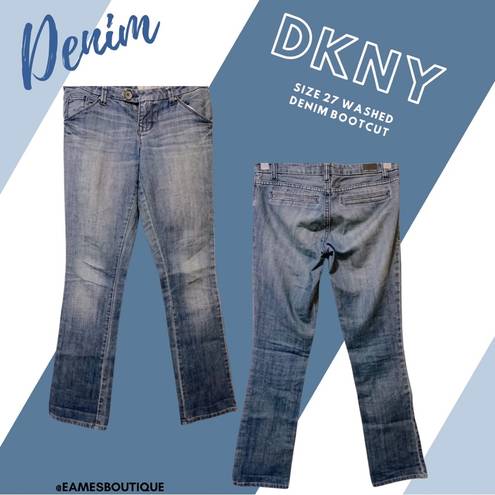 DKNY HP🔥- SOHO Y2K Bootcut LowRise Jeans EUC