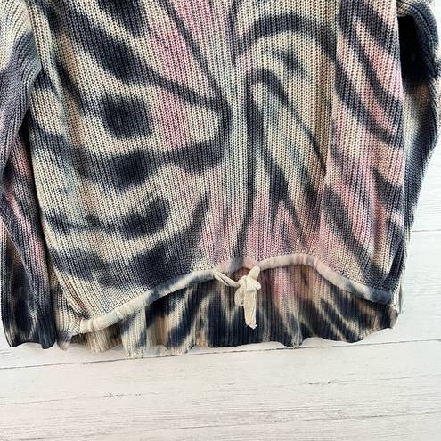 Vintage Havana  Tie Dye Chunky Knit Sweater Size L