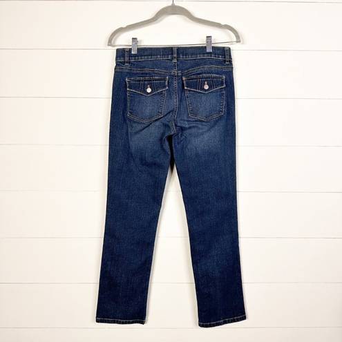 White House | Black Market  WHBM Blue Medium Wash Straight Leg Jeans