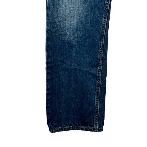 Gap 1969  Women's Jeans Curvy Straight Leg Stretch Low-Rise Denim Blue Size 32