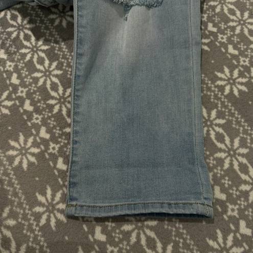 KanCan USA NWT KanCan High Rise Ripped Capri 206162 Size 31