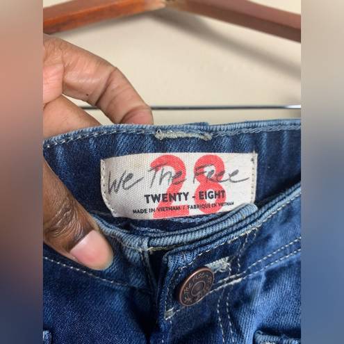 We The Free Straight Leg Jeans Size 28