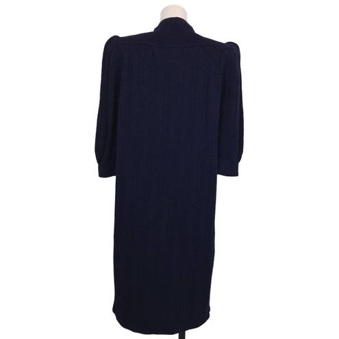 St. John Vintage  by Marie Gray Knit Dress Navy Blue