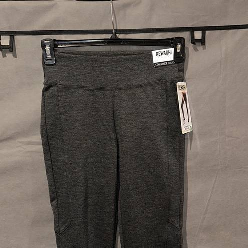 REWASH High Rise Dark Gray Leggings