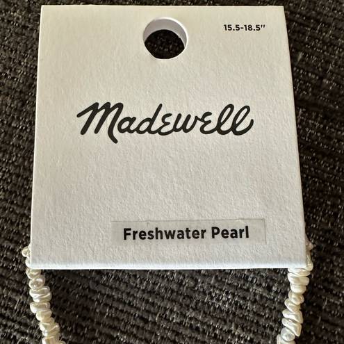 Madewell  Freshwater Pearl Lemon Necklace NEW