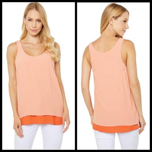 Equipment 💕💕 Roseau Tank Top Canyon Sun Rust Orange XS NWT