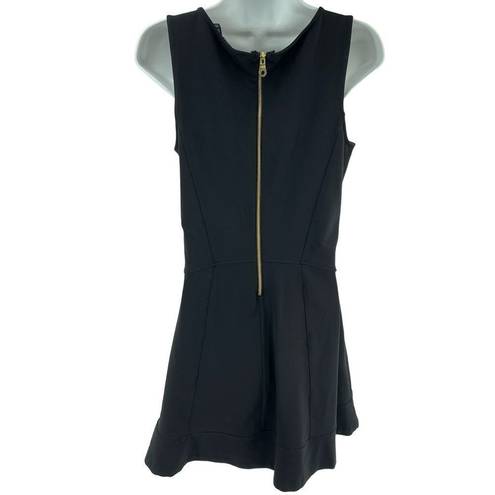 Cynthia Rowley  fit and flare skater dress mini black medium EUC