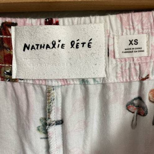 Anthropologie  x Nathalie Lete Woodland Creatures Light Flannel Pajama Pants XS