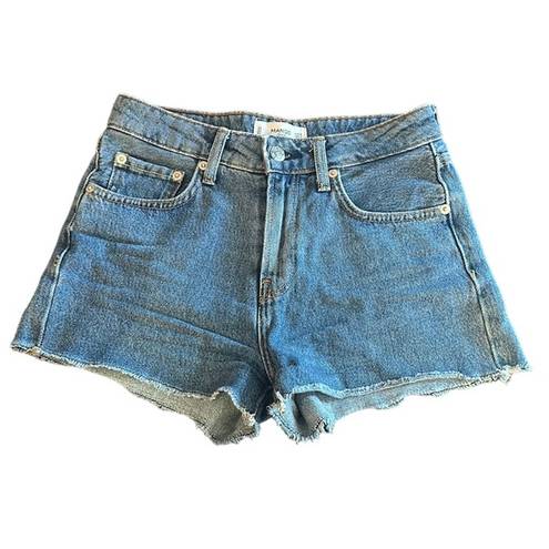 Mango  Denim Cut-Off Shorts size 2