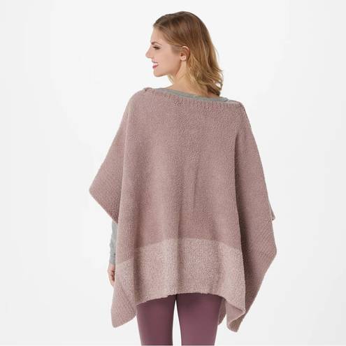 Barefoot Dreams  CozyChic Coastline Poncho in Ballet Pink А382066