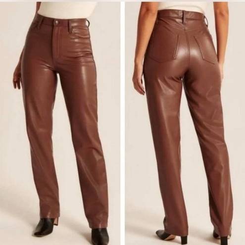 Abercrombie & Fitch Abercrombie leather pants
