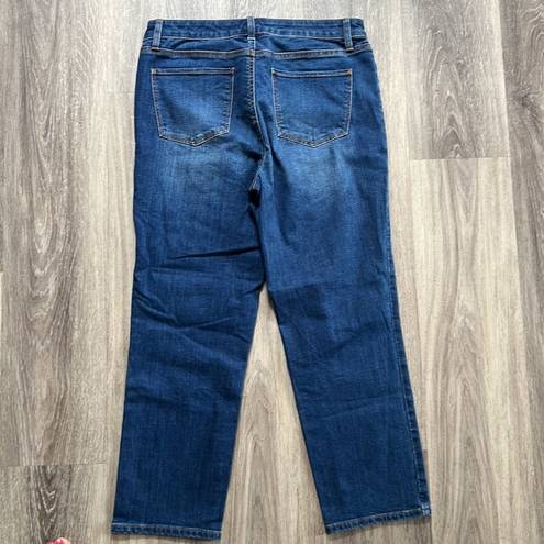 Talbots  Flawless Straight Crop Jeans 8