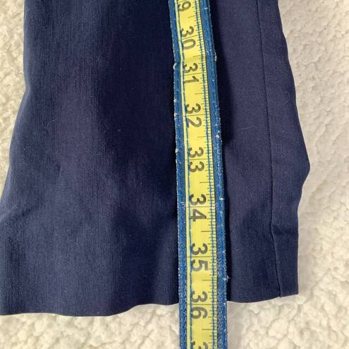 Mario Serrani  Straight l Cropped Pants Blue 14