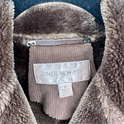 Jones New York Penny Lane Vintage Faux Fur Brown Coat Women’s Medium