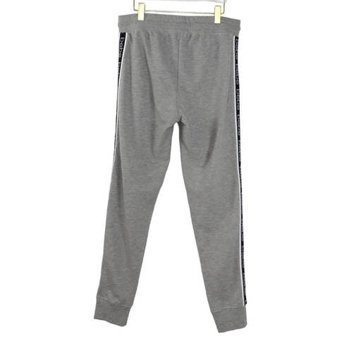 Bebe Y2k  Gray & Black Logo Jogger Sweatpants Large