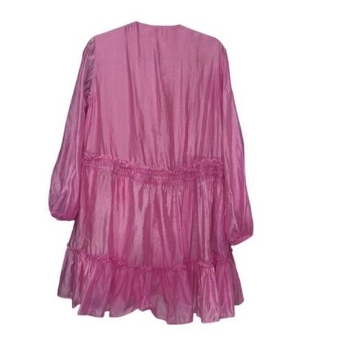 The Moon Day +  Pink Ruffle Dress(Size Medium)