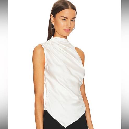 ALC Frank A.L.C. Jones Asymetrical Sleeveless Top in‎ Whisper White NWT