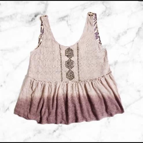 Gimmicks by BKE Buckle BKE Gimmicks Ombré Beaded Babydoll Tank Top