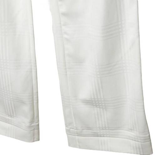 St. John NWT  Collection Fashion Fit Wide Leg Trouser Pants Off White Women’s 6