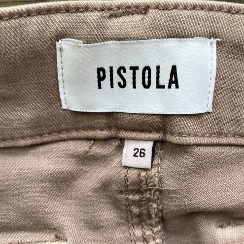 Pistola  Purple Mara Straight Leg Crop Size 26