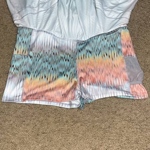 Free People Movement  Pleats And Thank You Printed Skort Sunspace Large