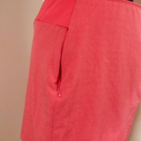 Callaway  Pink Breathable Perforated Fabric 16" Golf Skort Skirt Zip Pockets XS