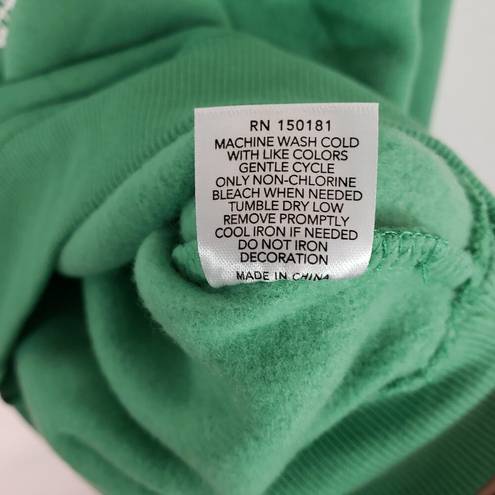 Grayson Threads  Sweatshirt Womens Size S Kelly Green Malibu Tennis Club Graphic