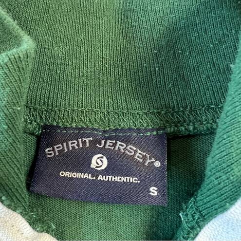 Spirit Jersey  Michigan State University Spartans Small Long Sleeve Green White