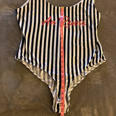 One Piece Charlotte Russe21+ 2X  bodysuit