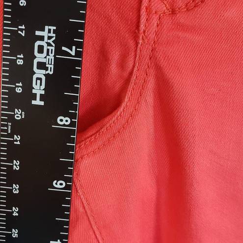 Skinny Girl  Womens Jeans Red Skinny Stretch Pant Ankle Size 4 Short 27 Waist